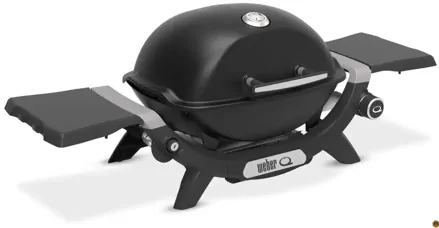WEBER® Plynový gril Q 1200N s postrannými stolíkmi