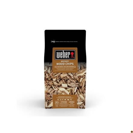 WEBER údiace lupienky, whisky 700 gramov